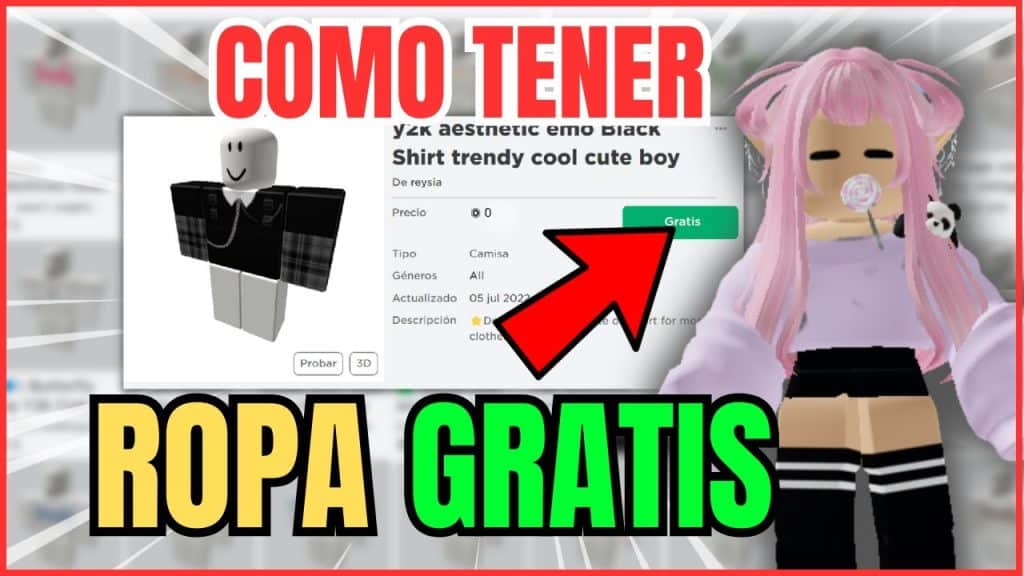 donde encontrar ropa gratis en roblox guia definitiva