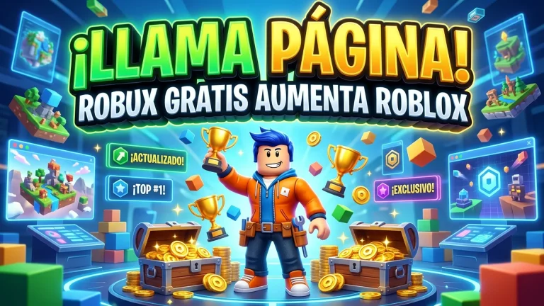 Descubre Cómo se Llama la Página que Da Robux Gratis y Aumenta tu Inventario